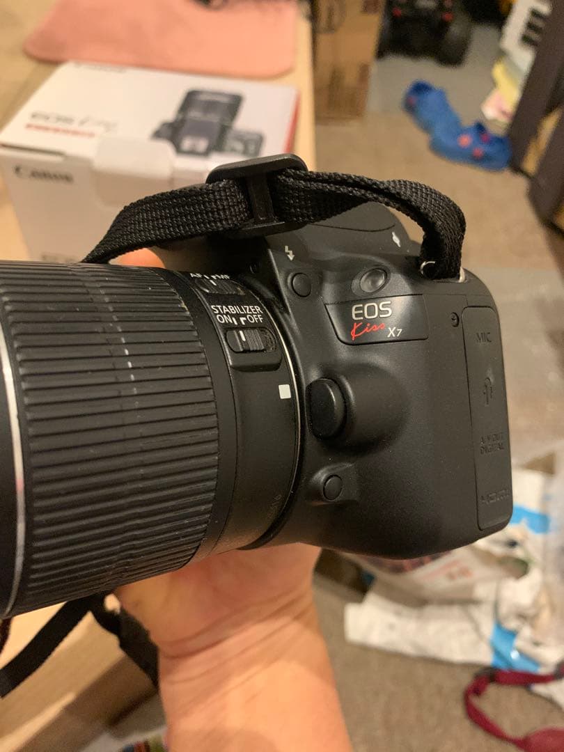 Canon EOS Kiss X7 本体とレンズ2本セット