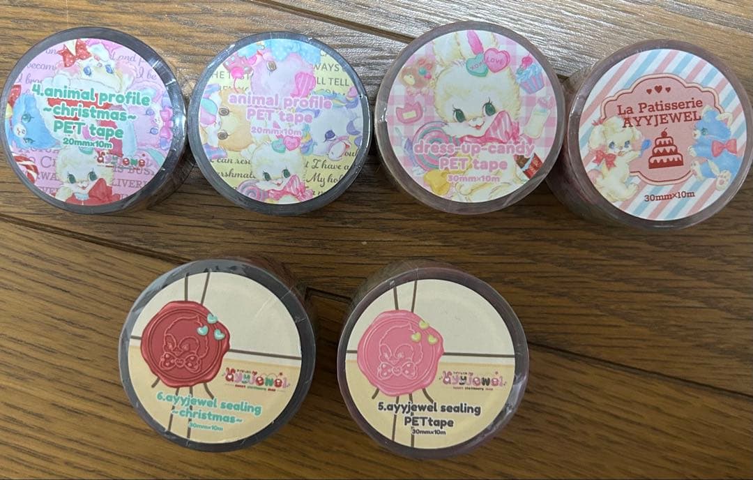 ayyjewel様♡PETテープ♡6点