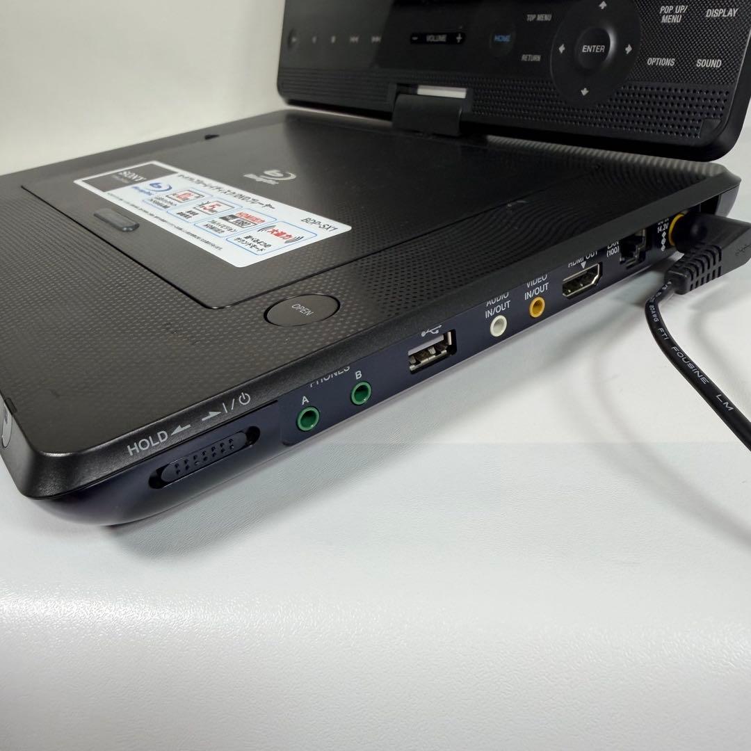 【美品】SONY BDP-SX1 ポータブルブルーレイディスクプレーヤー ソニー