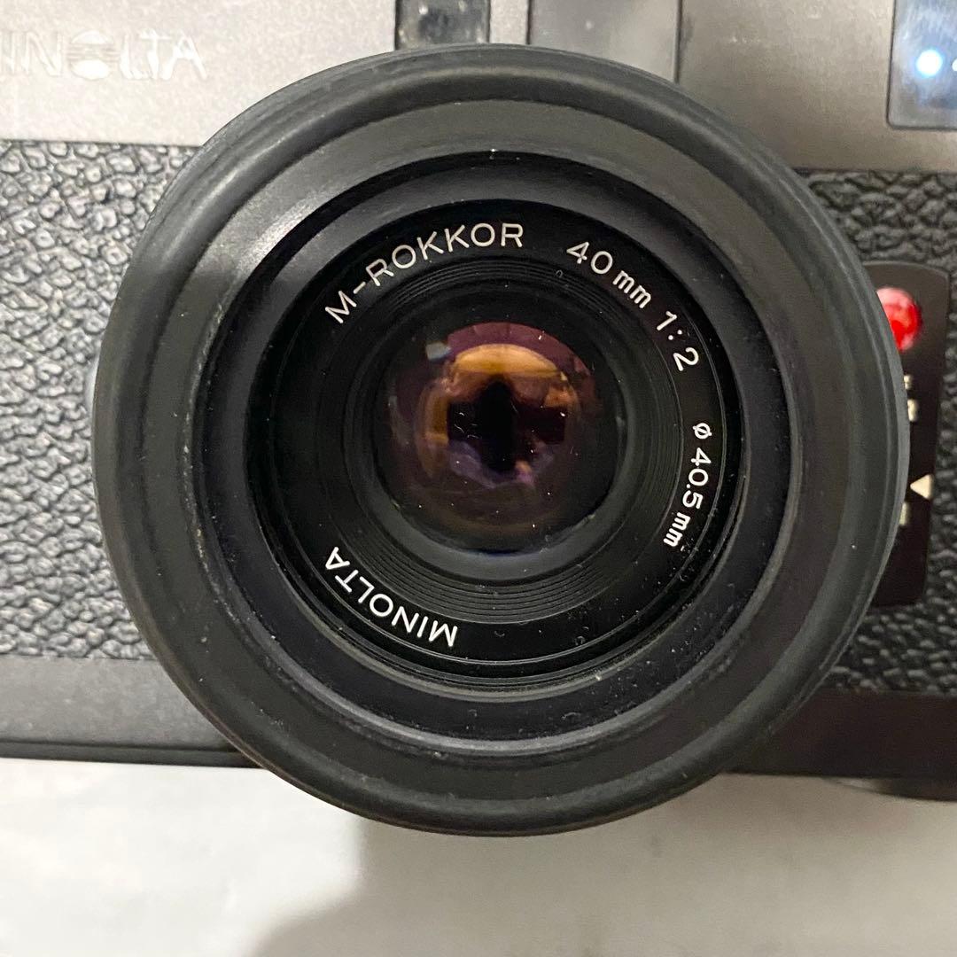 美品 通電確認済MINOLTA CLE ミノルタフィルムレンジファインダーカメラ