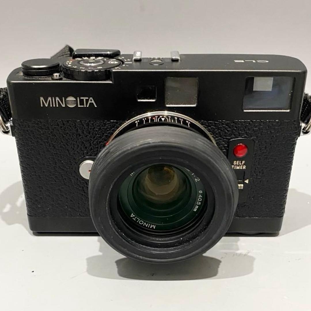 美品 通電確認済MINOLTA CLE ミノルタフィルムレンジファインダーカメラ