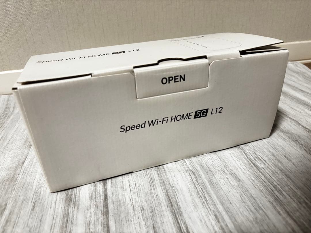 Speed Wi-Fi  5G L12 NAR02 [ホワイト]