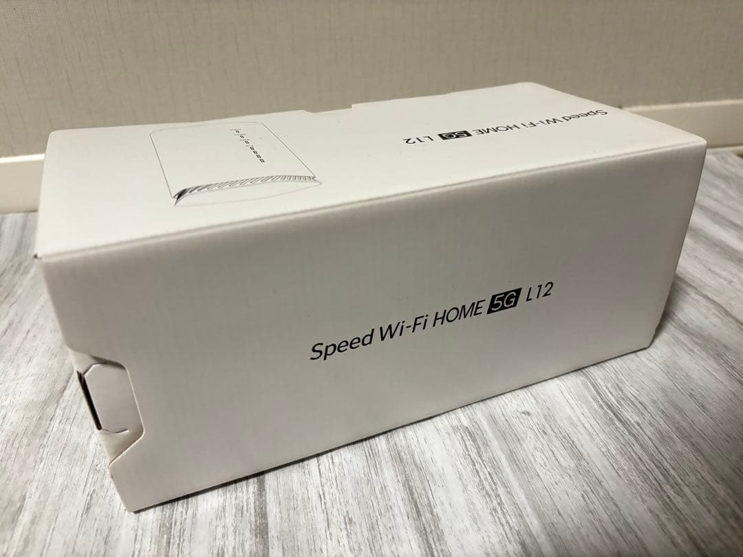 Speed Wi-Fi  5G L12 NAR02 [ホワイト]