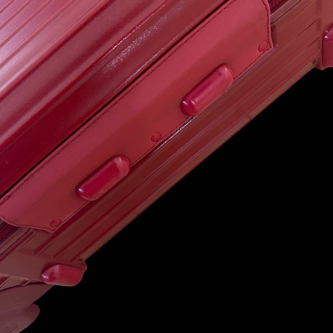 リモワRIMOWAレッド33L 2輪キャリー