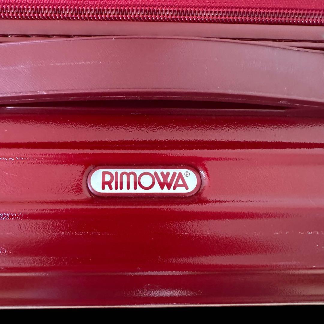 リモワRIMOWAレッド33L 2輪キャリー