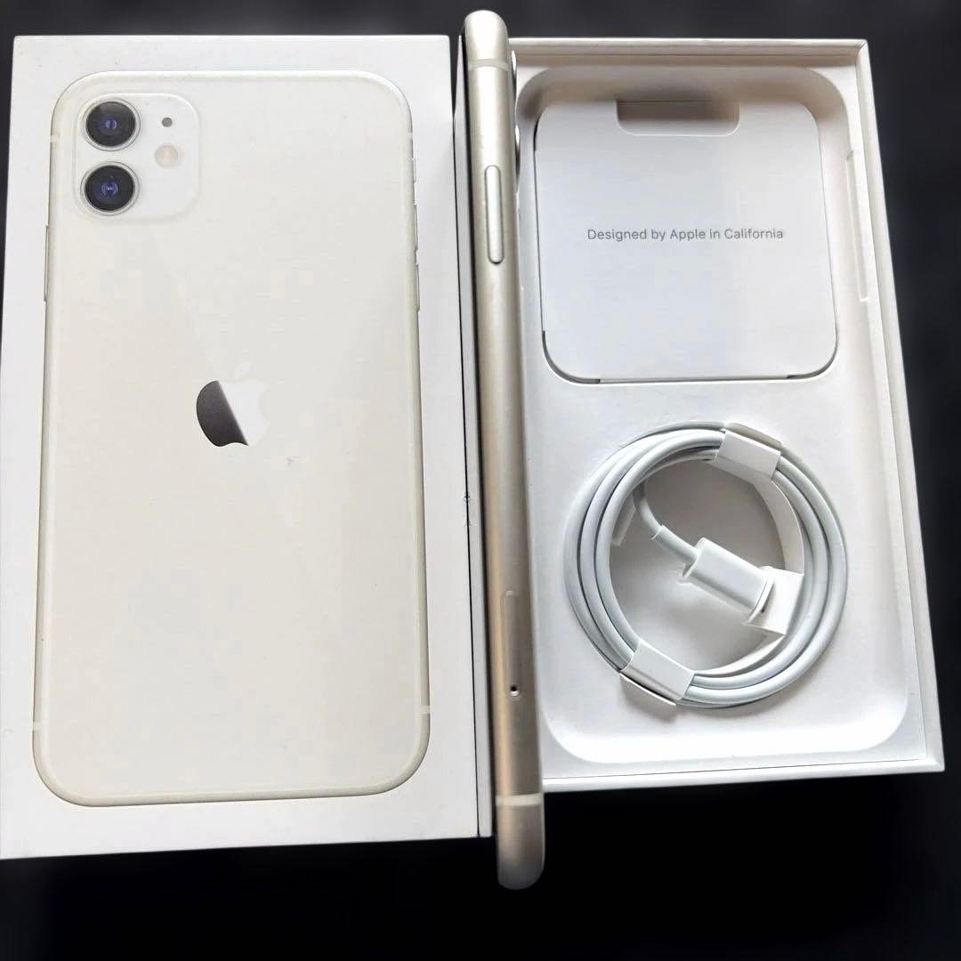 Apple iPhone 11 ホワイト64GB 本体のみ
