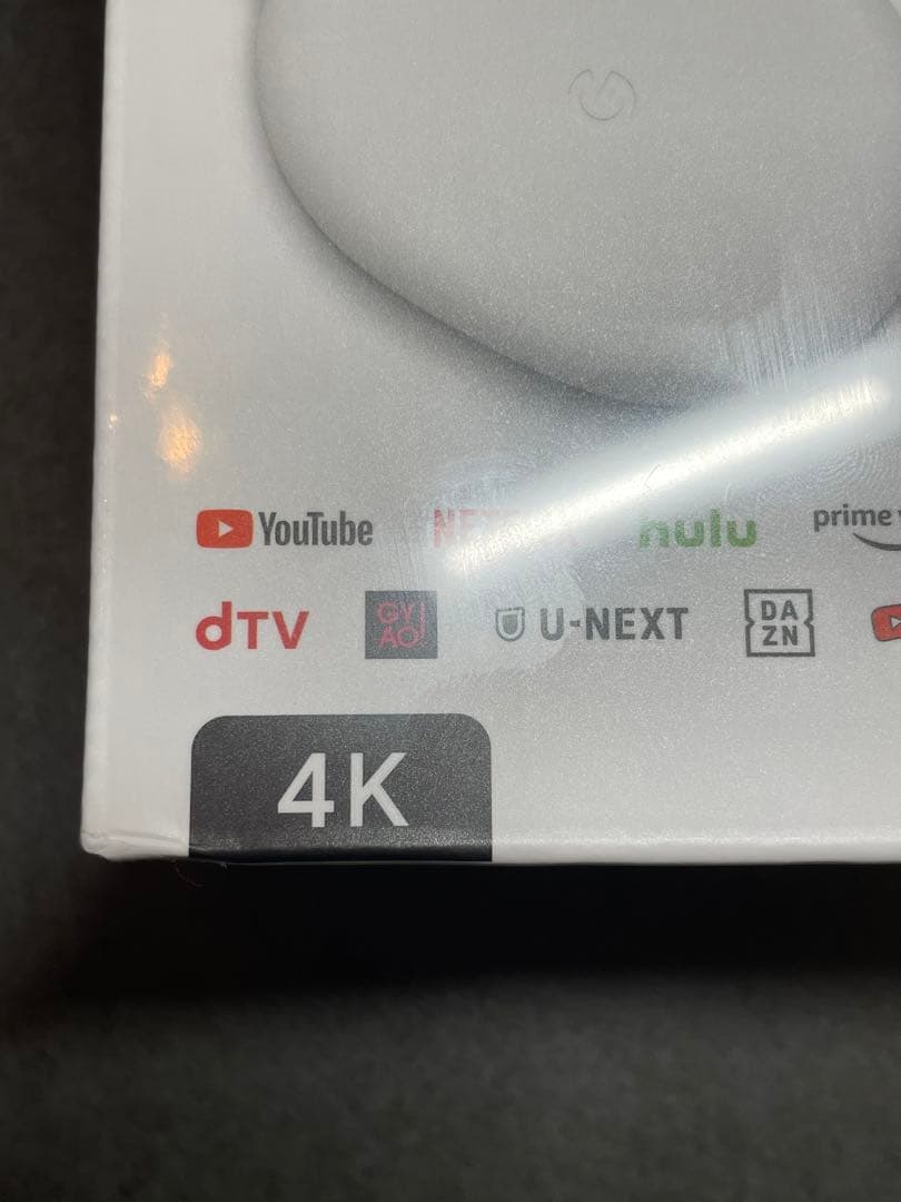 Chromecast with Google TV 4K ホワイト