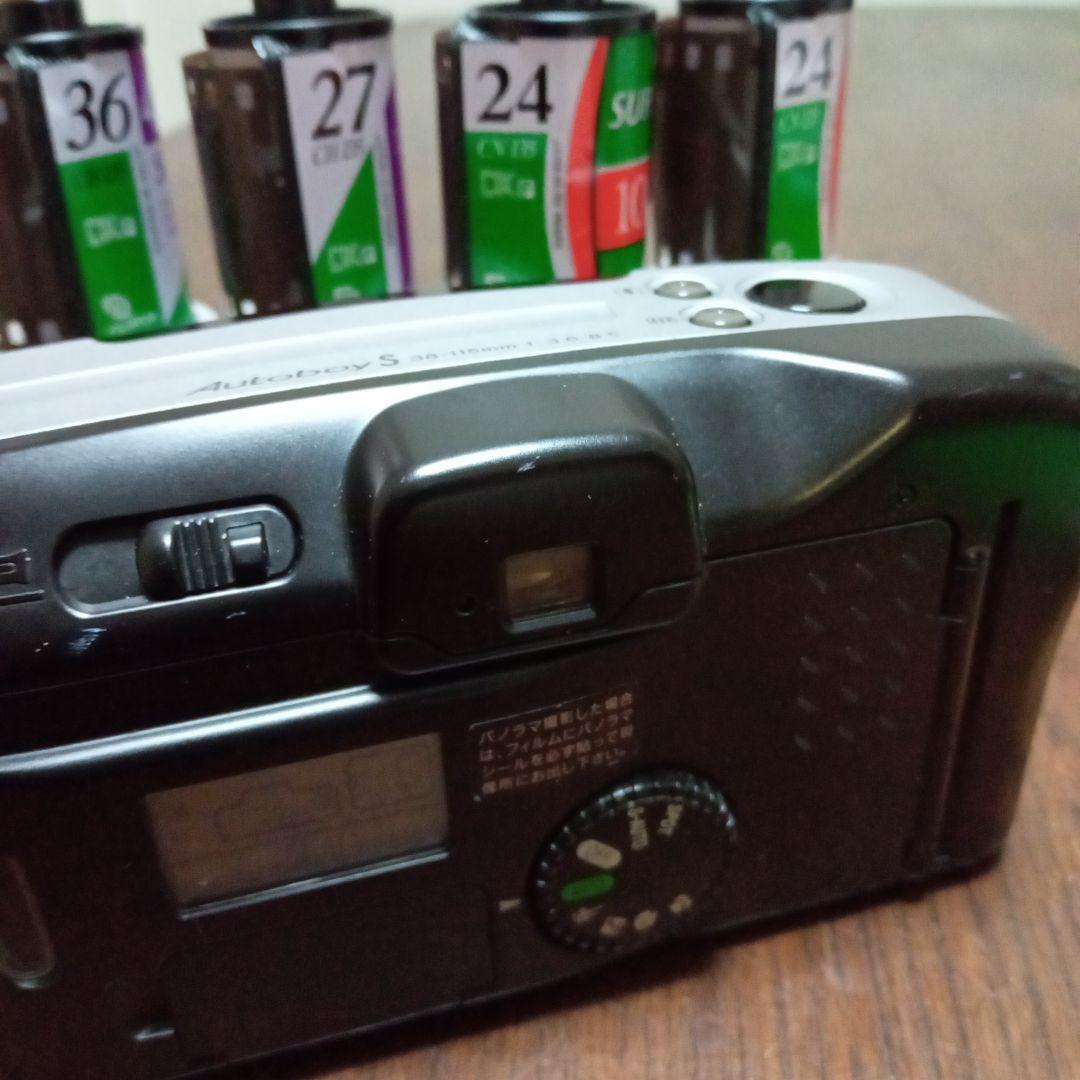 Canon Autoboy Sとフィルム4本セット　【ジャンク品】