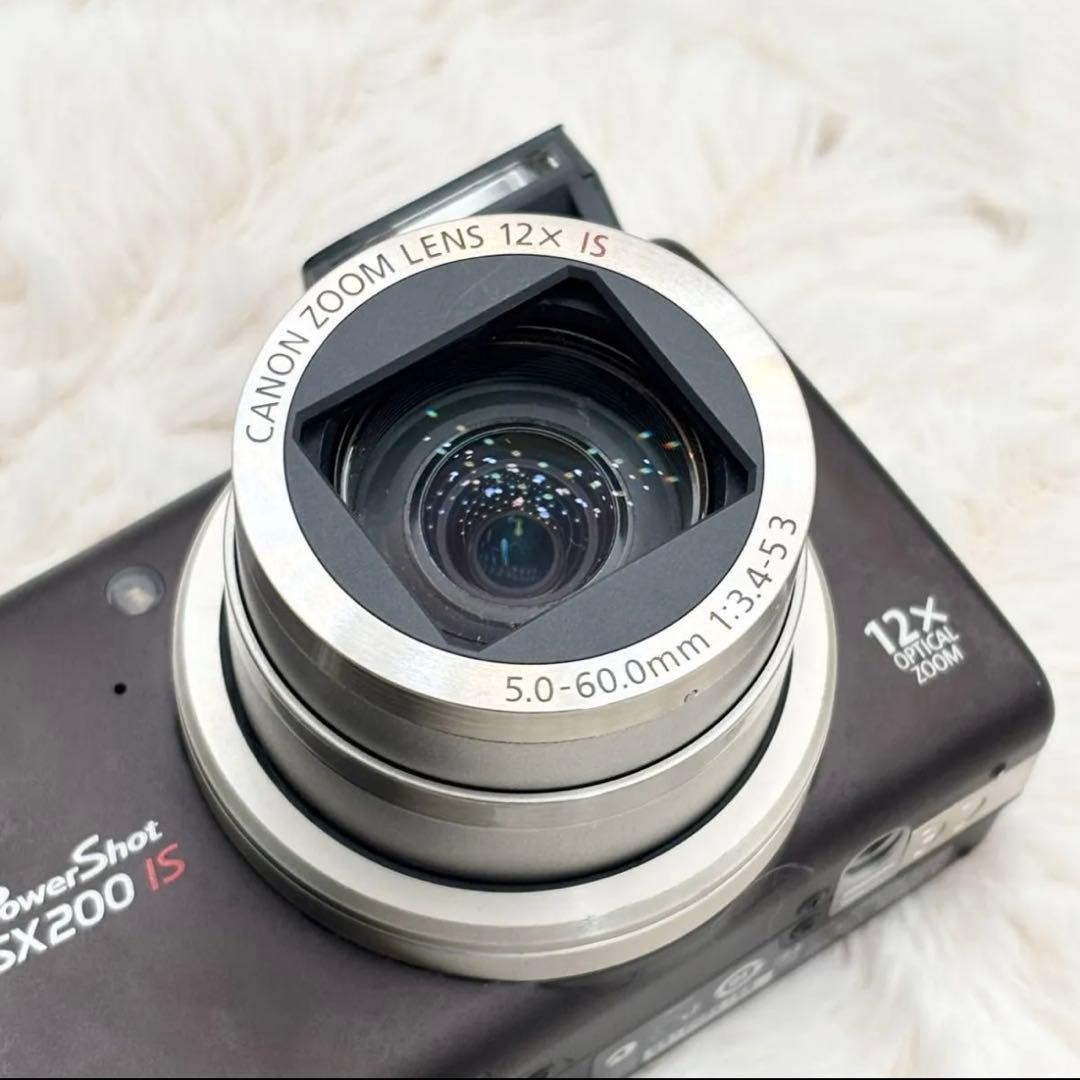Canon PowerShot SX200 IS ブラウン 動作確認済み