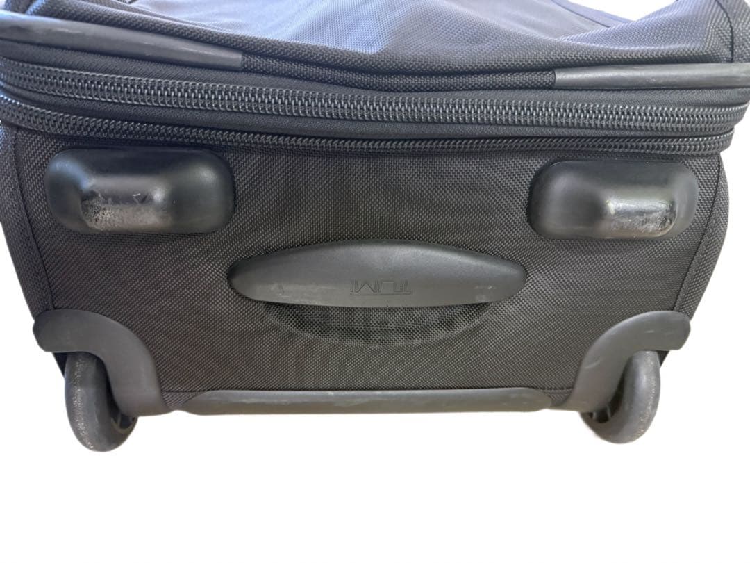 希少 TUMI 22922DHブラック 22インチトラベラーバック　出張旅行用