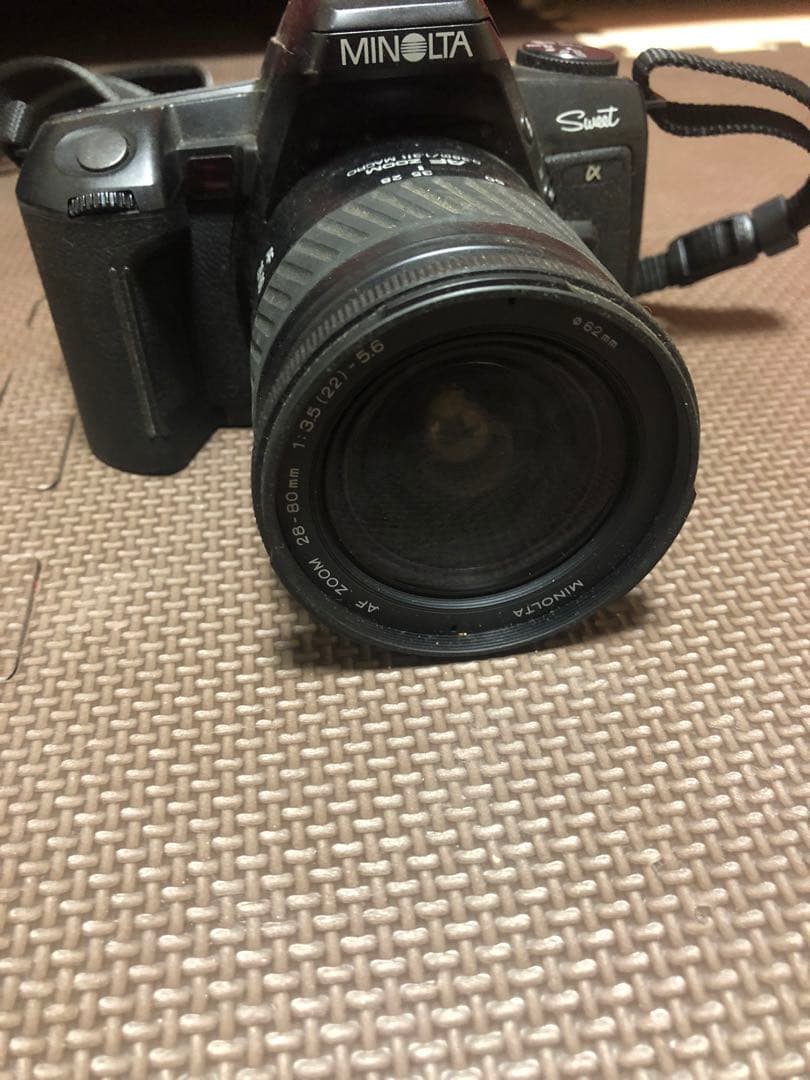 MINOLTA Sweet 一眼レフ28-80mmレンズナショナルストロボセット