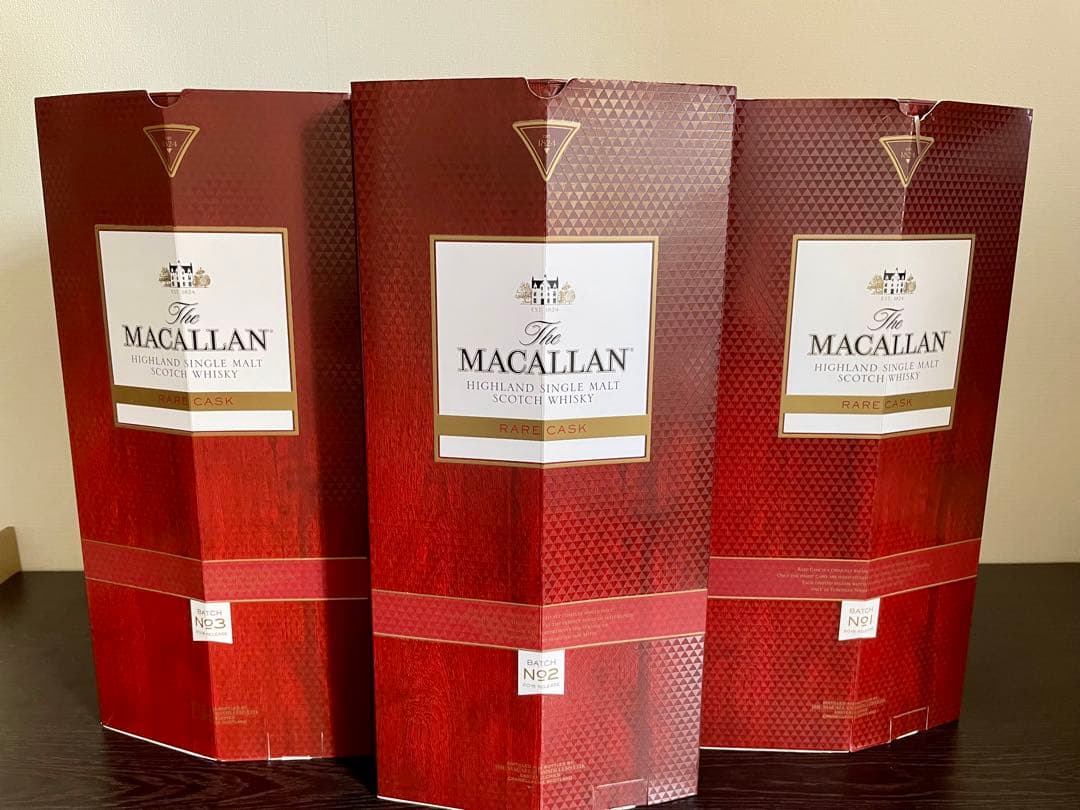 週末限定価格 ザ マッカラン バッチ NO1.2.3レアカスクMACALLAN