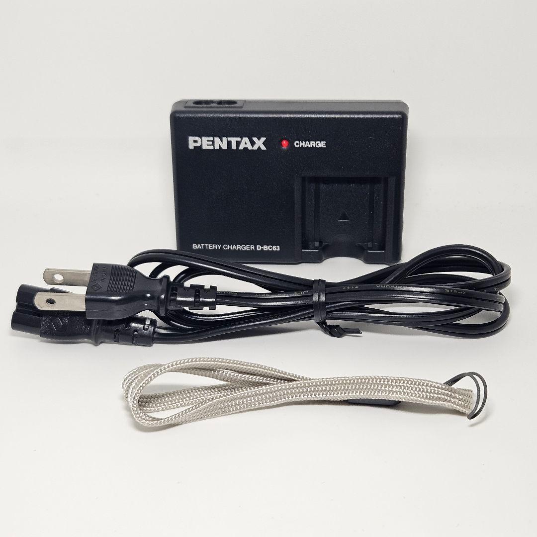極美品 動作品 PENTAX Optio M40 充電器 バッテリー コンデジ