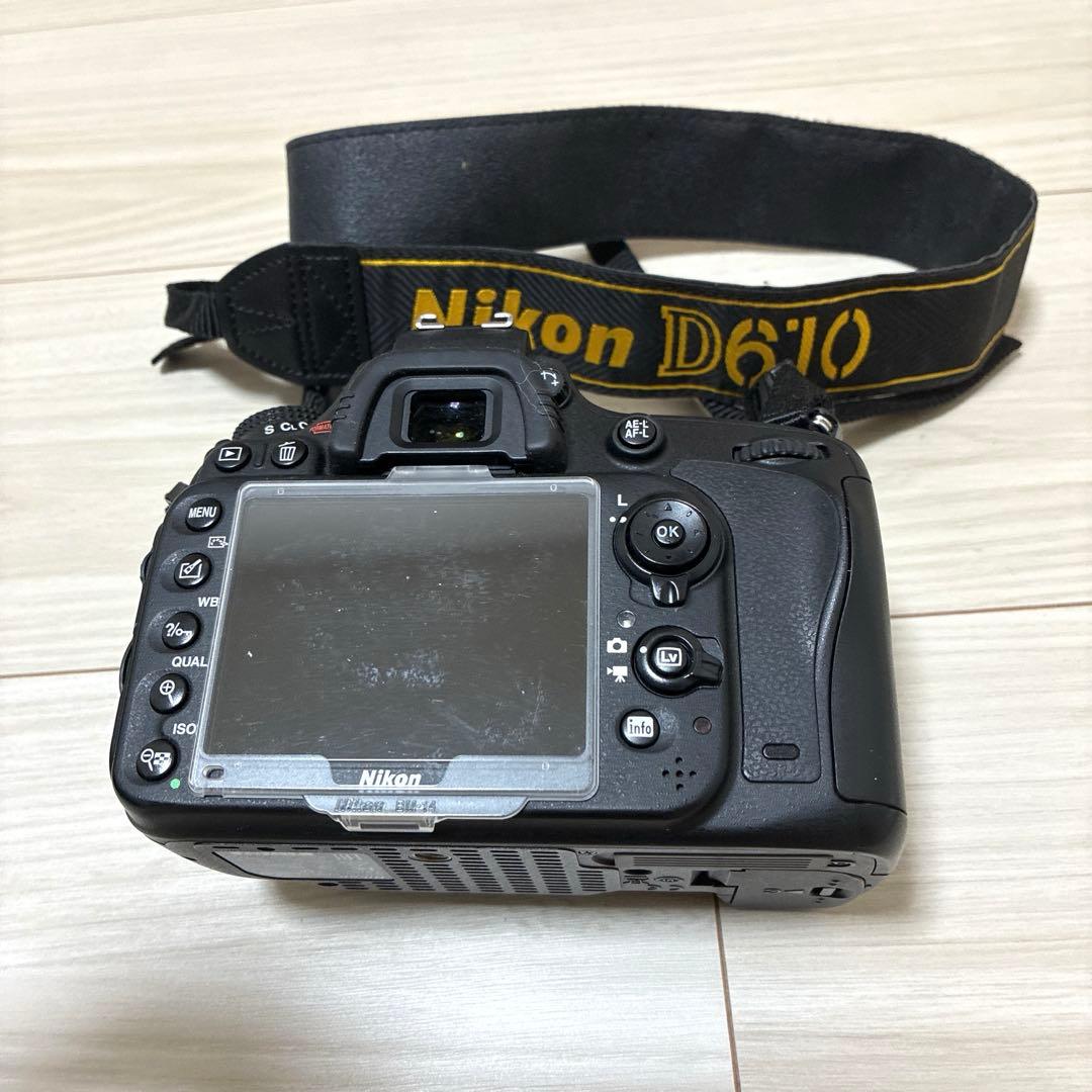 Nikon D610 バッテリーチャージャーとバッテリー2個付き
