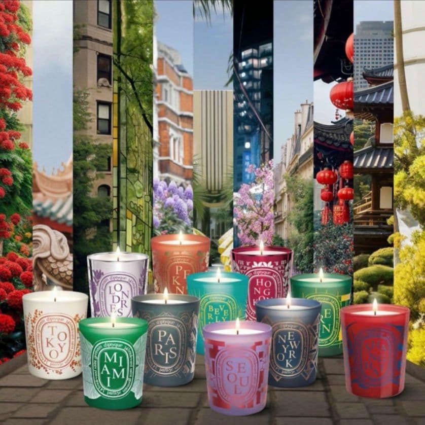 【新品未開封】diptyque SHANGHAI限定 アロマキャンドル
