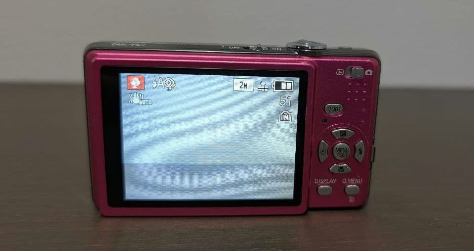 Panasonic DMC-FS7 ピンク コンパクトデジタルカメラ