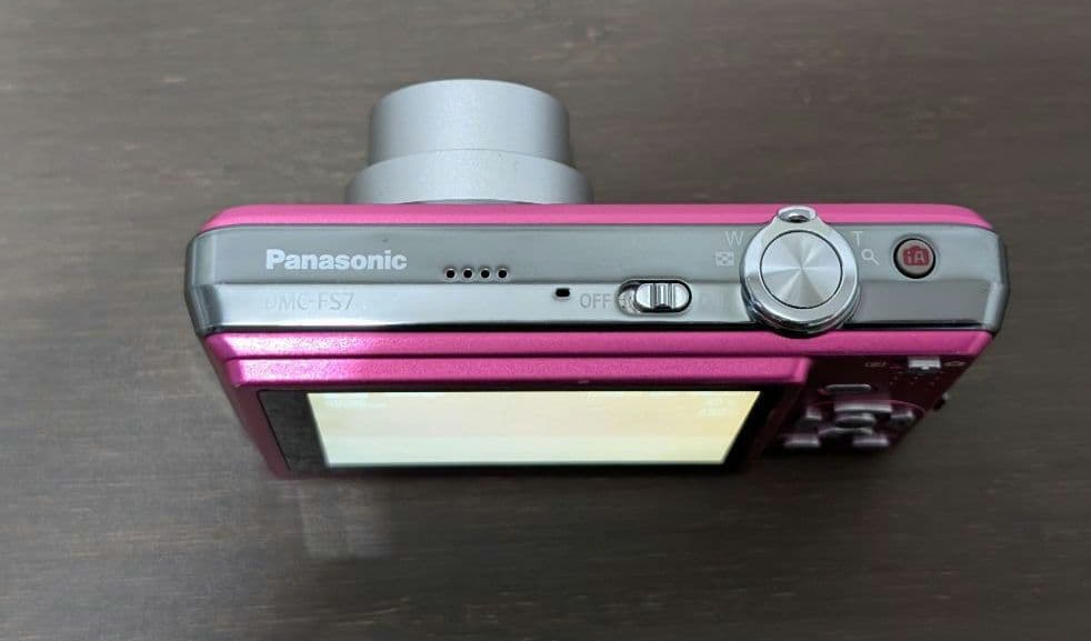 Panasonic DMC-FS7 ピンク コンパクトデジタルカメラ