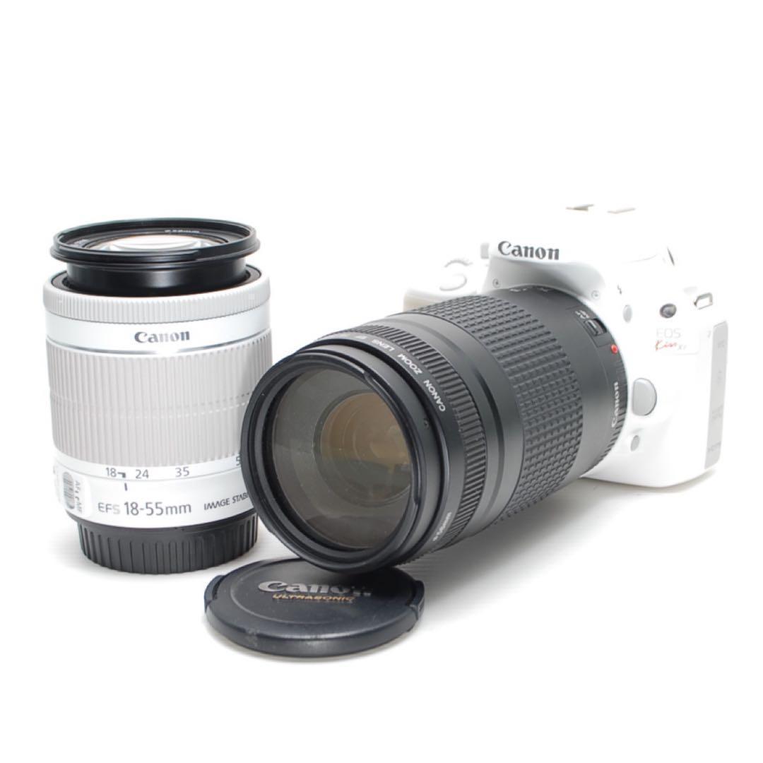 ❤️Canon kiss X7 ❤️ダブルレンズセット 最軽量モデル 扱いやすい