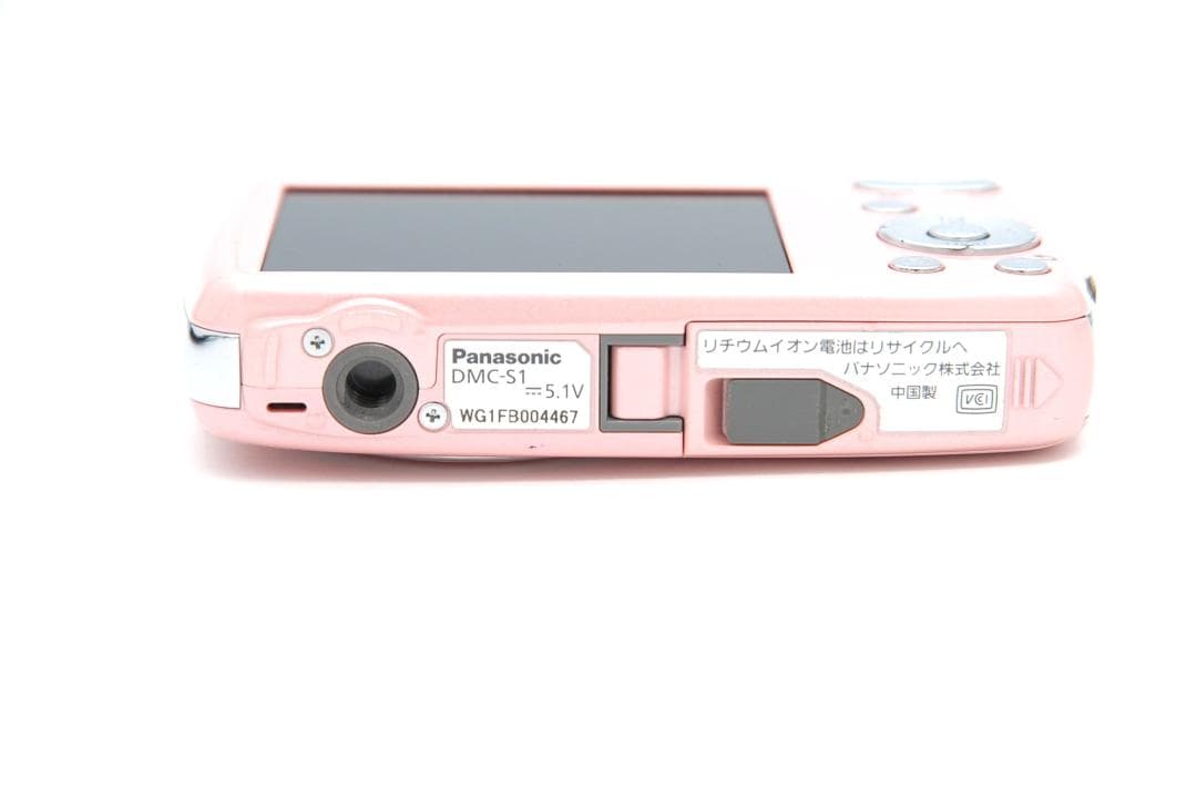 Panasonic LUMIX DMC-S1 ピンク 動作品 美品 コンデジ