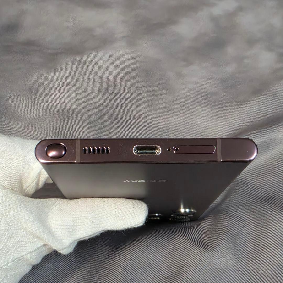 [美品] GALAXY S22Ultra SC-52C バーガンディ 付属品完備