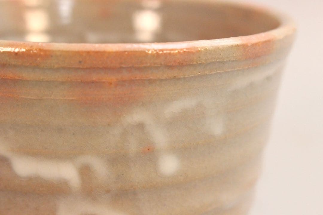 No5040朝日焼　十四代　松林豊斎　干支戌茶碗　陶印有　共箱　茶道具　送料無料