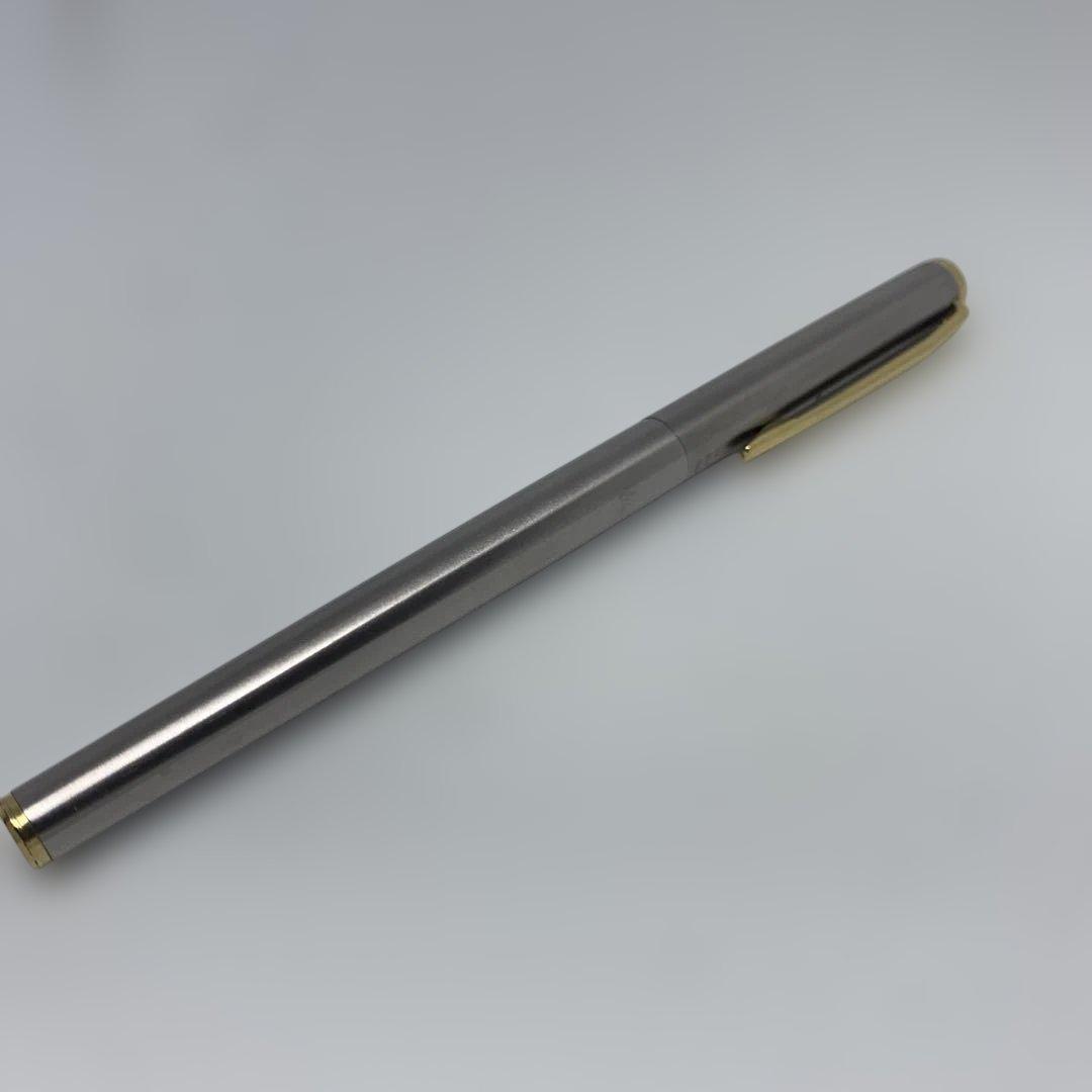 筆記確認済 MONTBLANC ノブレス 万年筆 585/K14 シルバー 美品