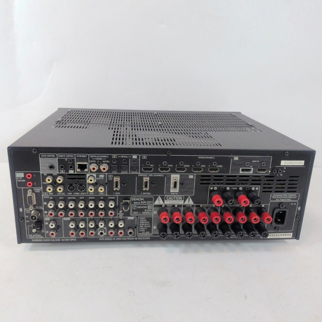 DENON デノン AVR-3311 AV サラウンドレシーバー 7.2ch