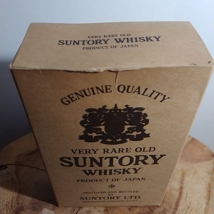 サントリー　オールド特級　180ml スキットルボトル外箱付き