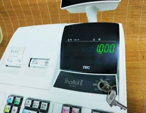 テックレジスター　MA-500　ツインプリンター　人気機種　5000328
