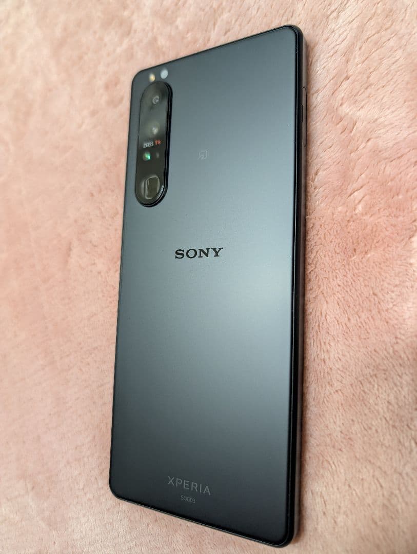 Xperia1 III SOG03ブラック SIMロック解除済み