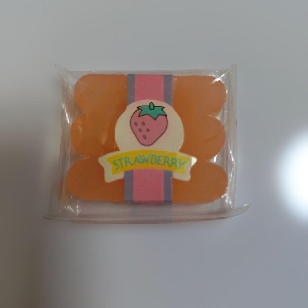昭和レトロ フルーツ 消しゴム