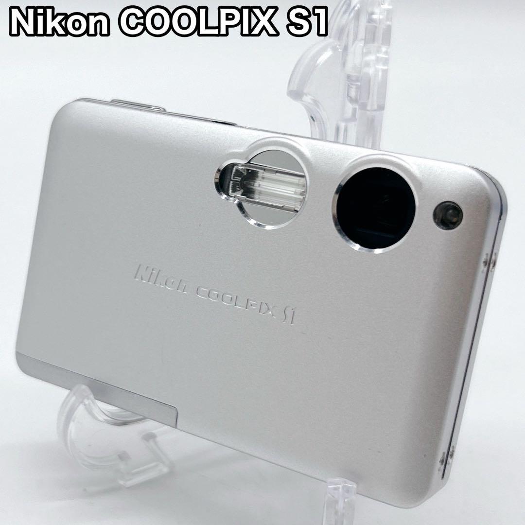 Nikon ニコン COOLPIX S1シルバー デジカメ クールピクス