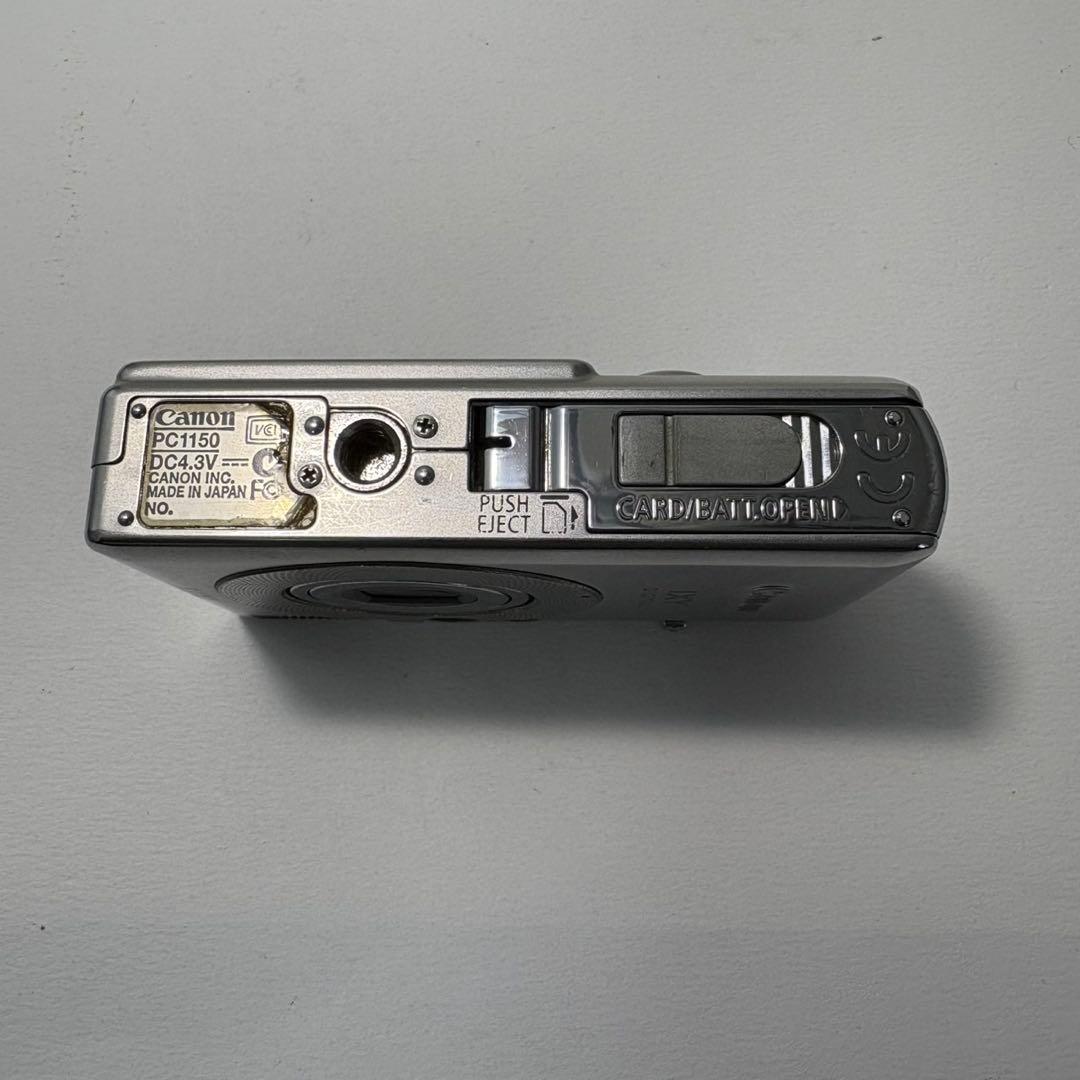 動作確認済 Canon IXY DIGITAL 55 シルバー　pc1105