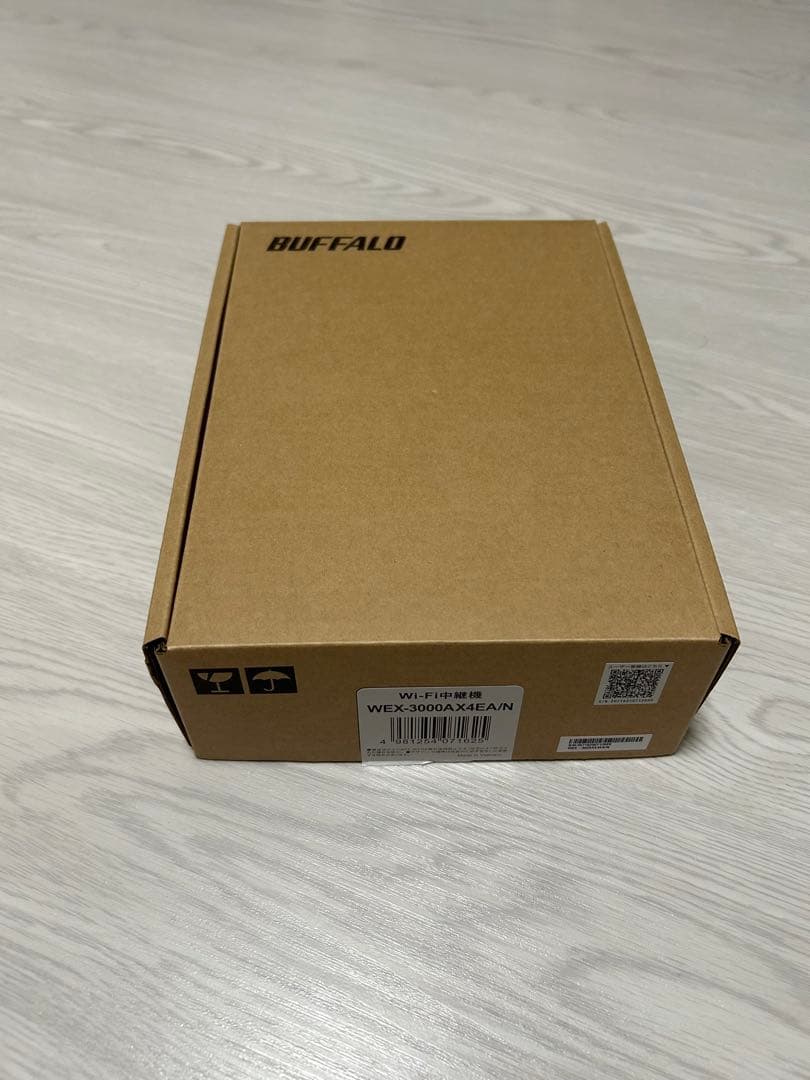 BUFFALO WEX-3000AX4EA/N 無線LAN中継機 ホワイト