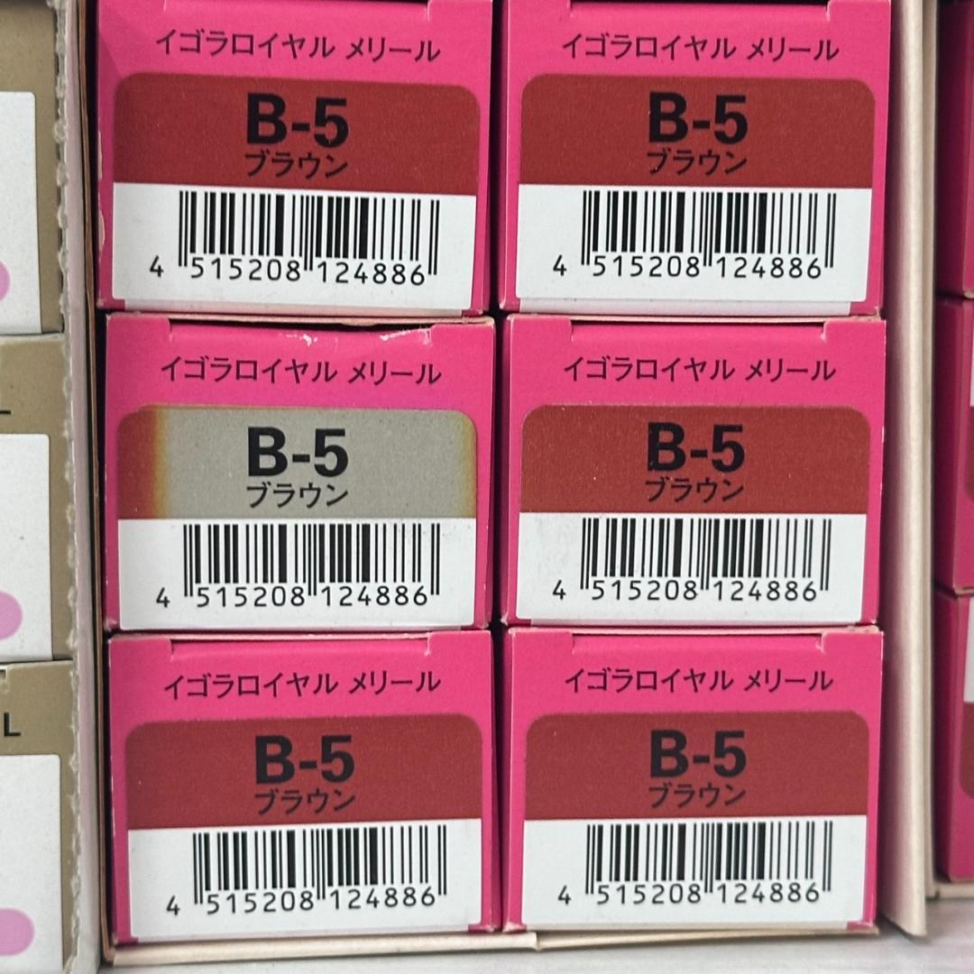 キング　カラー剤　　ロイヤルピクサム IGORA  48本　①