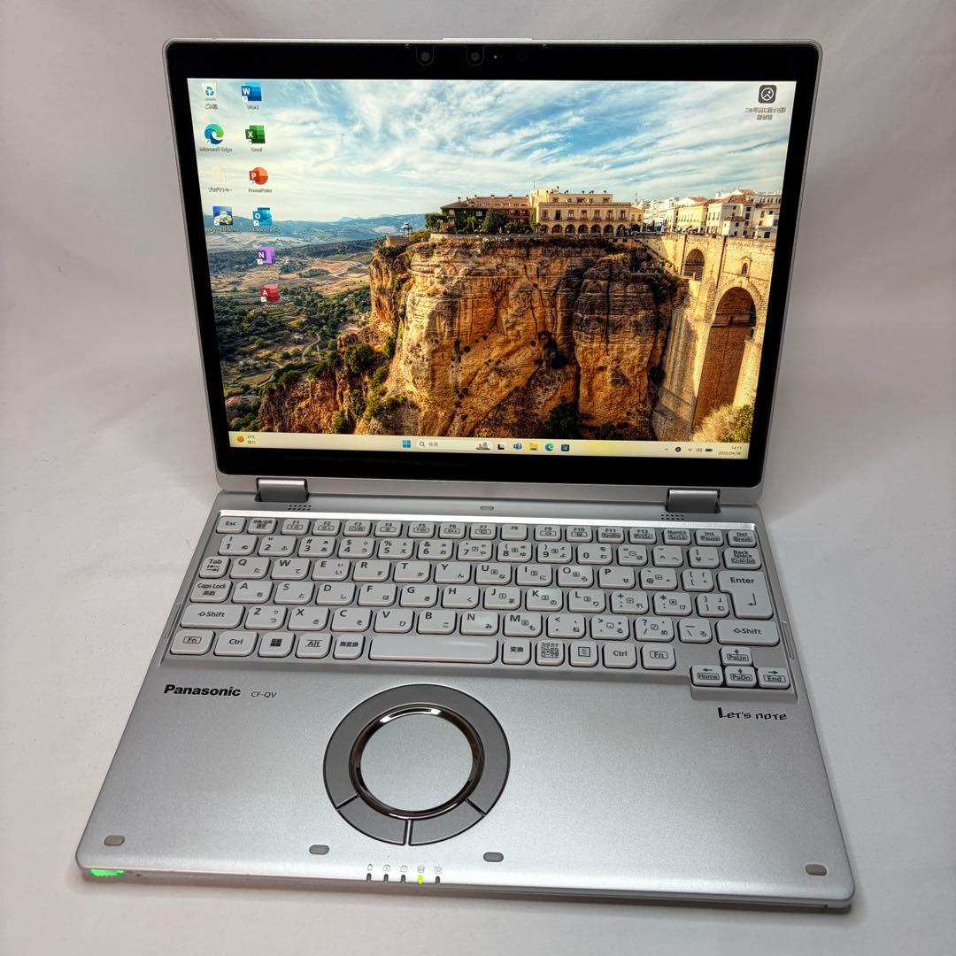 準美 LTE Let'sNote QV1 第11世代 i5 2in1 タッチ液晶