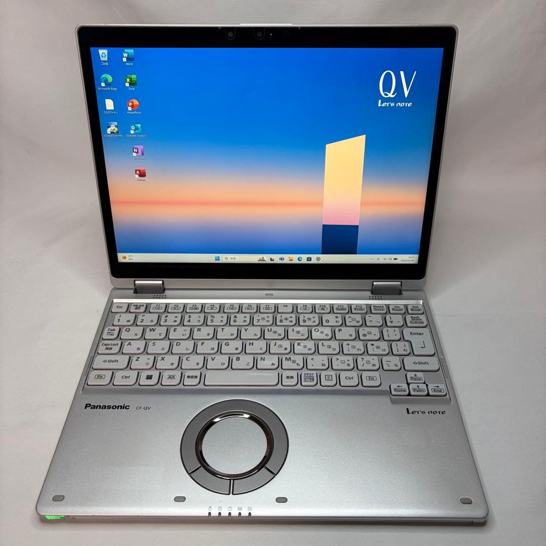 準美 LTE Let'sNote QV1 第11世代 i5 2in1 タッチ液晶
