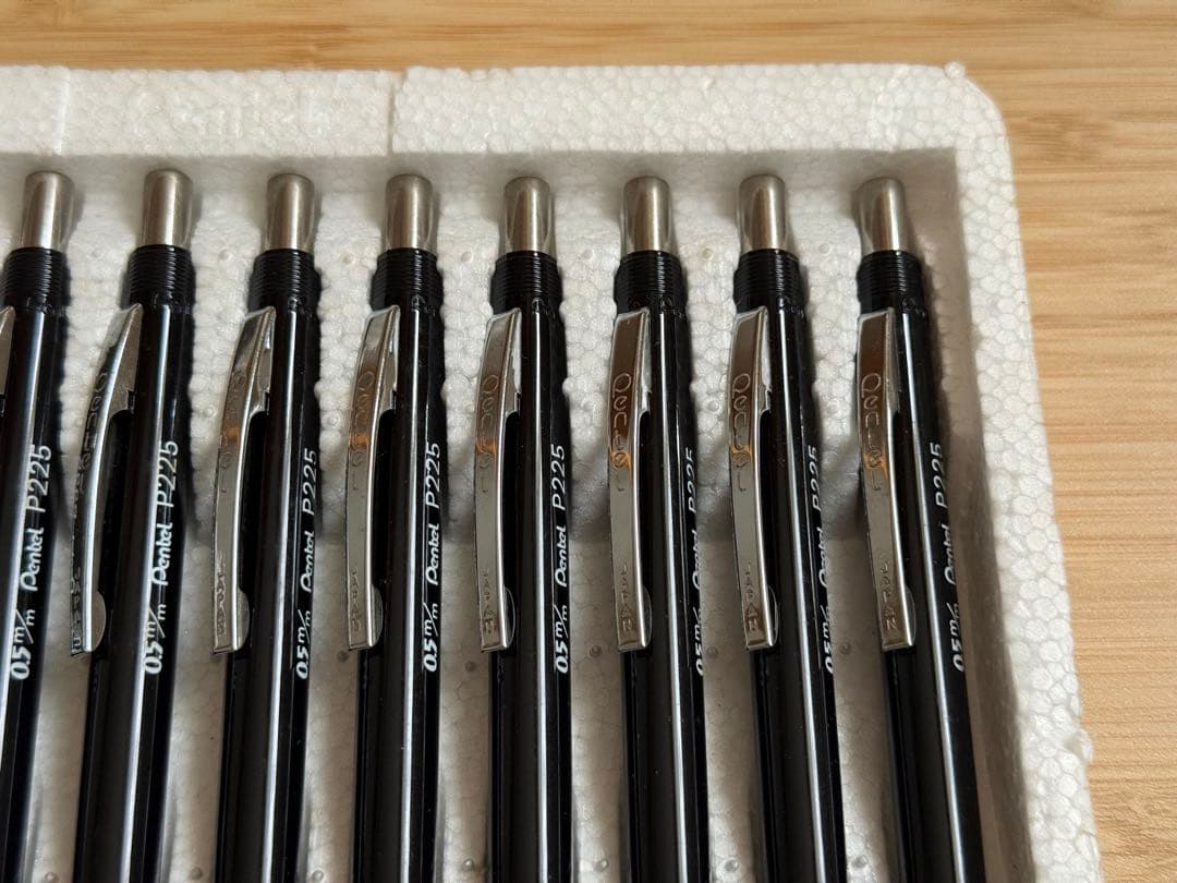 廃番 廃盤 ぺんてる Pentel P225 1ダース 箱付き 完品