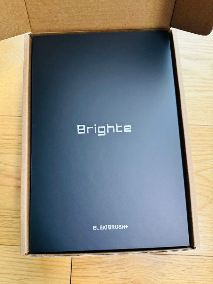 【美品】 Brighte ELEKI BRUSH+ ブラック　箱付き