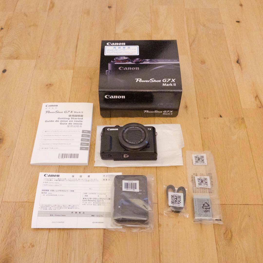 【サト】power shot G7X Mark Ⅱ 再調整品