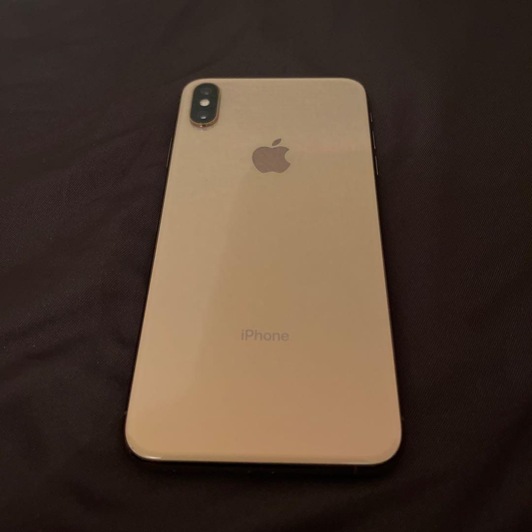 【美品】iphone xs max 本体　SIMフリー　ゴールド