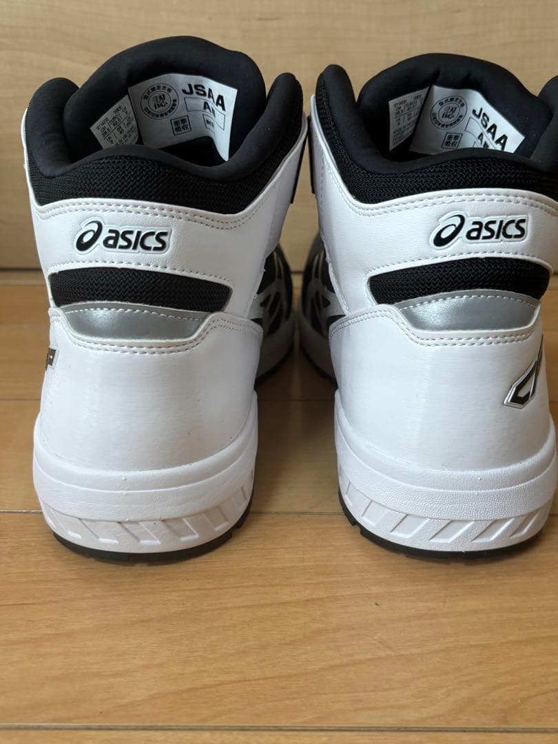 ASICS BOA 安全靴 ブラック/ホワイト　CP304