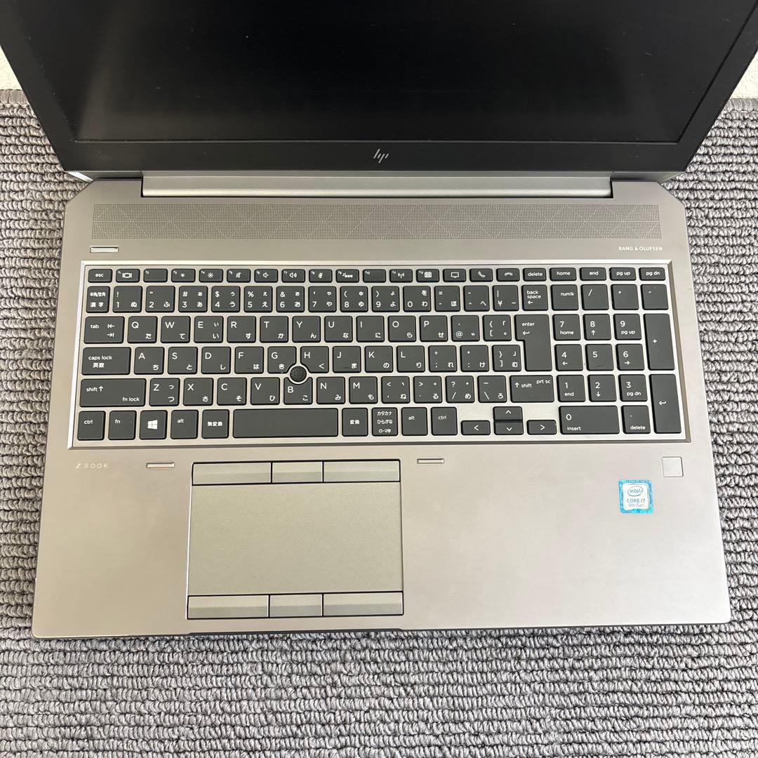 HP ZBook 15 G6 i7-9750H メモリ16GB #M6553