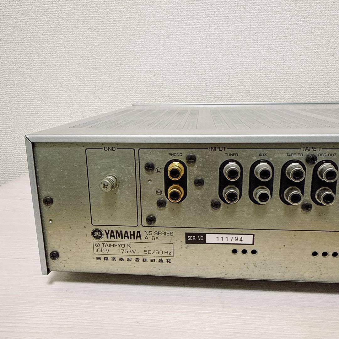 2588【外見極美】YAMAHA A-6a プリメインアンプ