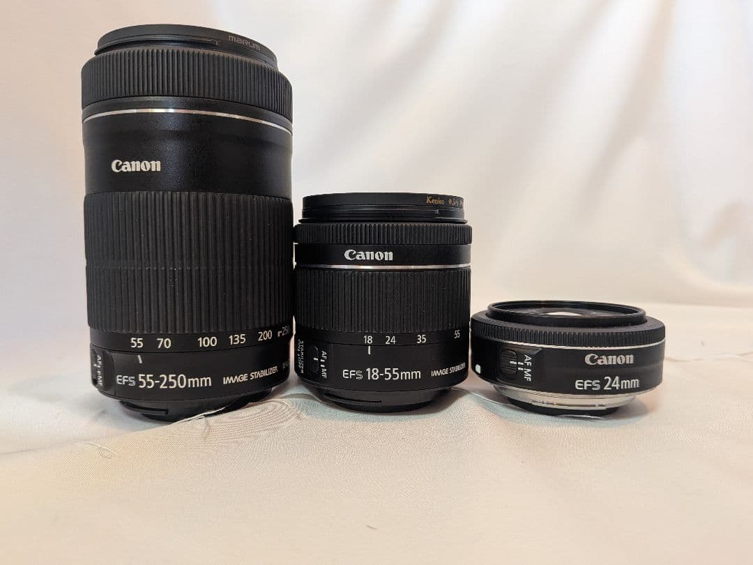 極美品♥Canon EOS Kiss X9i☆トリプルレンズ☆新品バッグ&SD付