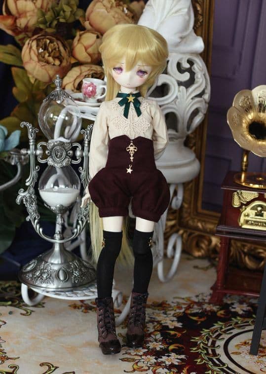 YH37　BJD　1/3　ドール 衣装 星法師 8点セット ハンドメイド