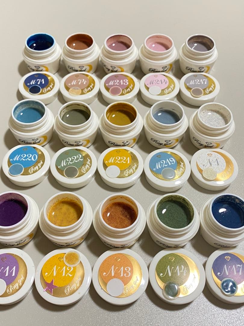15色おまとめ 日本製 Ray Gel レイジェル
