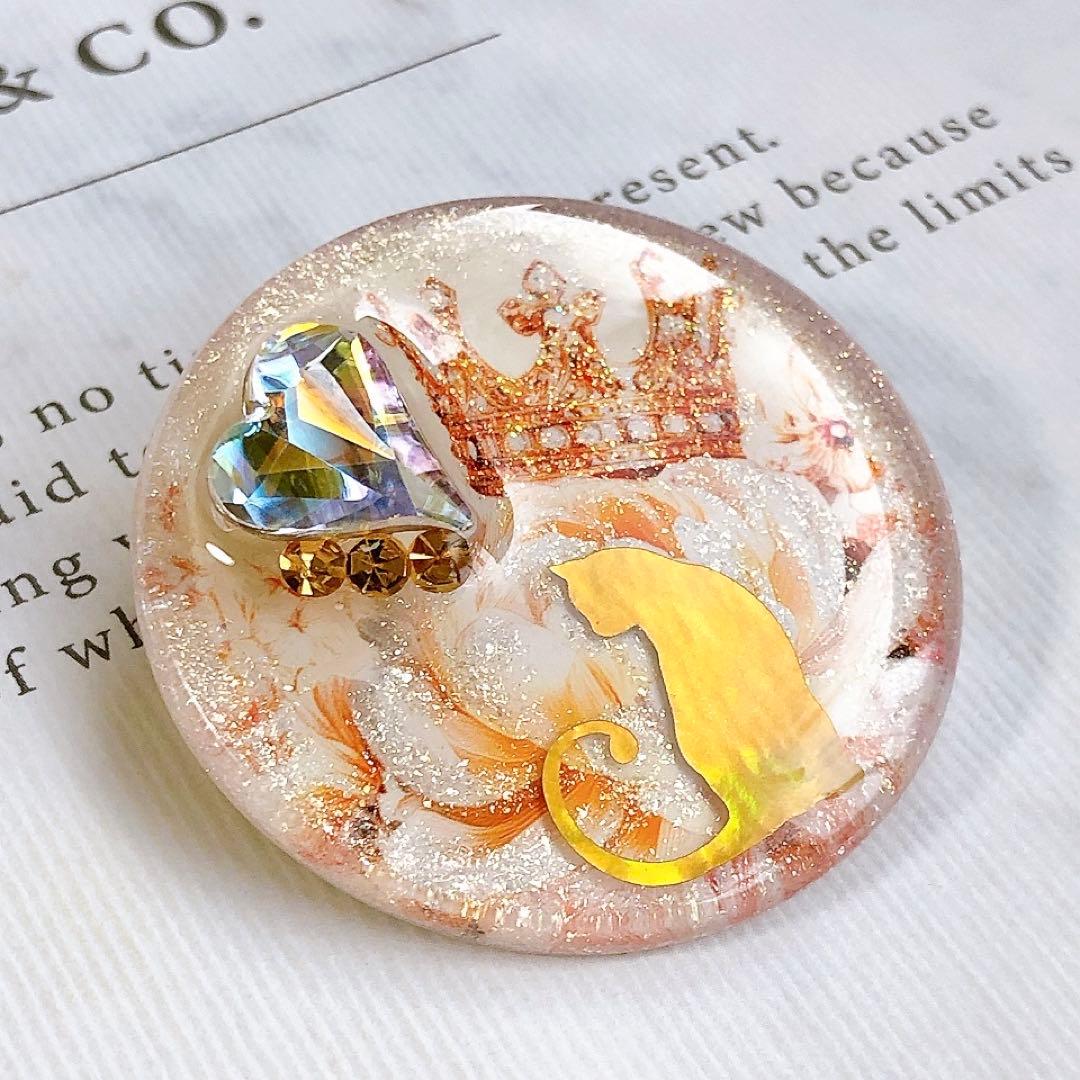 同梱100円引❤️No.2559 レジン ヘアゴム ♡ 猫 ネコ ねこ ♡
