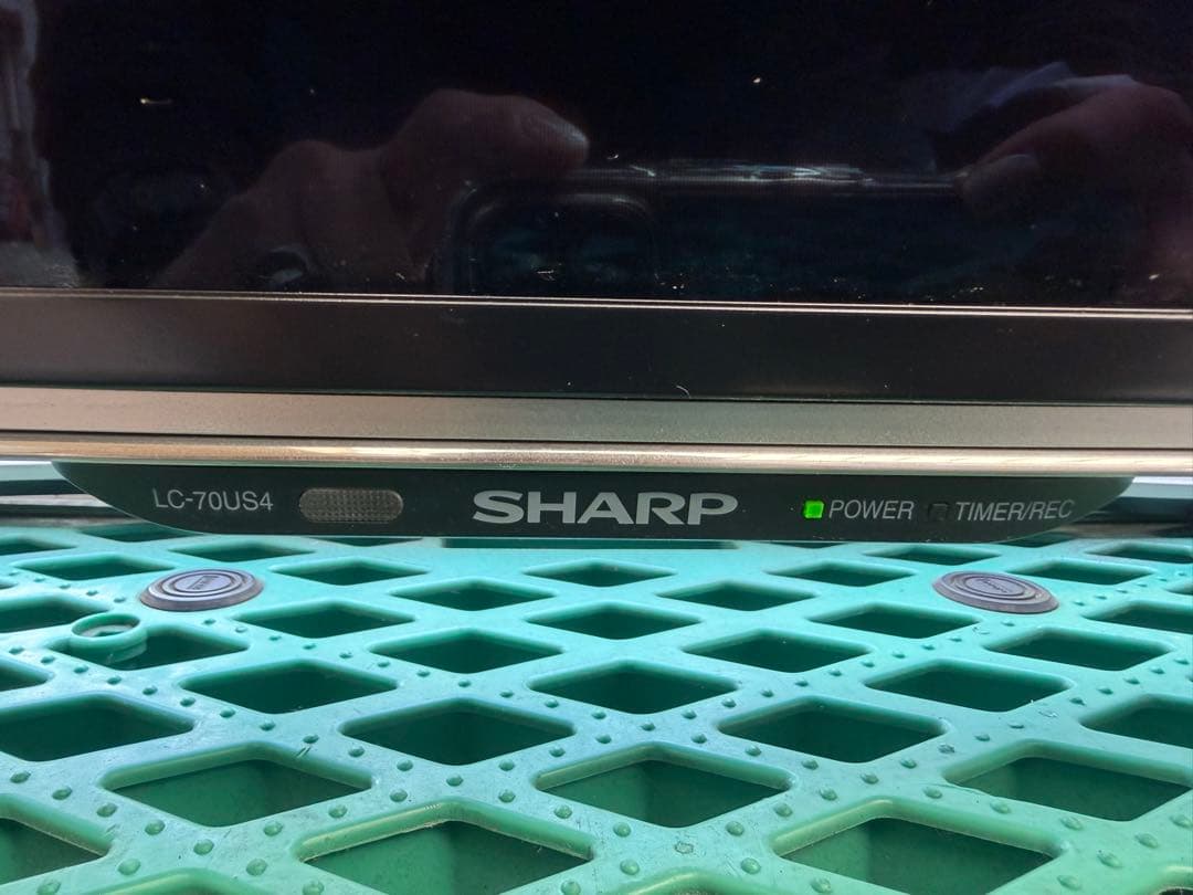 SHARP LC-70US4 70インチ 液晶テレビ 2017年製 リモコン付き