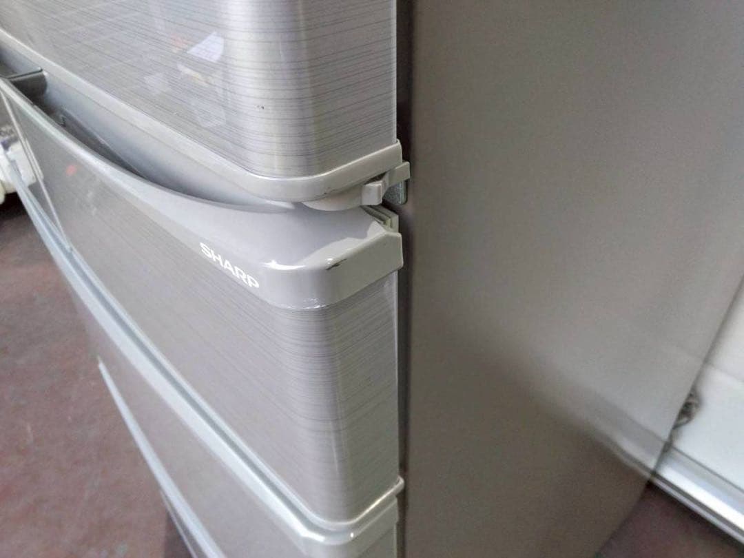 【完動品】SHARP シャープ 冷凍冷蔵庫 SJ-F462E-S